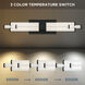 Talbott LED 24 inch Matte Black Bath Light Wall Light, Medium