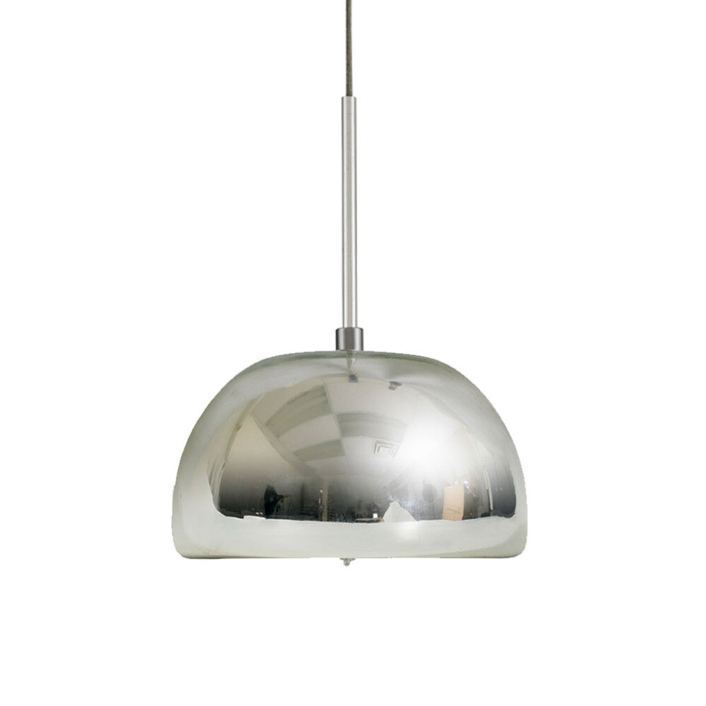 Envisage VI 1 Light 8 inch Satin Nickel Mini Pendant Ceiling Light in Chrome
