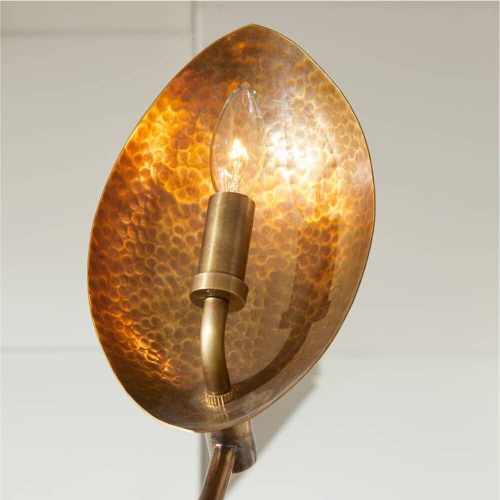 Flores 6 Light 46 inch Vintage Brass Chandelier Ceiling Light