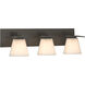Wren 3 Light 24 inch Dark Smoke Sconce Wall Light