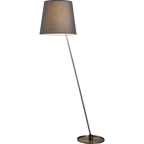 Mika 62 inch 13.00 watt Deep Taupe Floor Lamp Portable Light