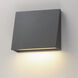 Pathfinder LED 8 inch Architectural Bronze Outdoor Wall Mount