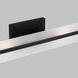 Dex 2 Light 4.75 inch Midnight Black Bath Vanity Wall Light