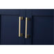 Aubrey 60 X 22 X 34 inch Blue Vanity Sink Set