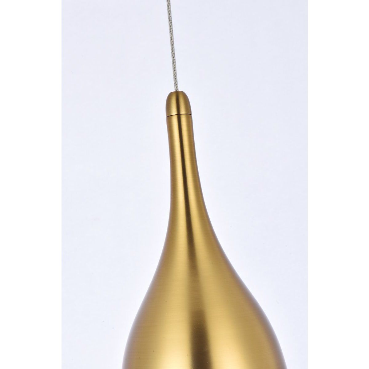 Amherst 3 Light 10 inch Satin Gold Pendant Ceiling Light