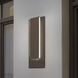 Reveal LED 19 inch Textured Bronze Indoor-Outdoor Sconce, Inside-Out