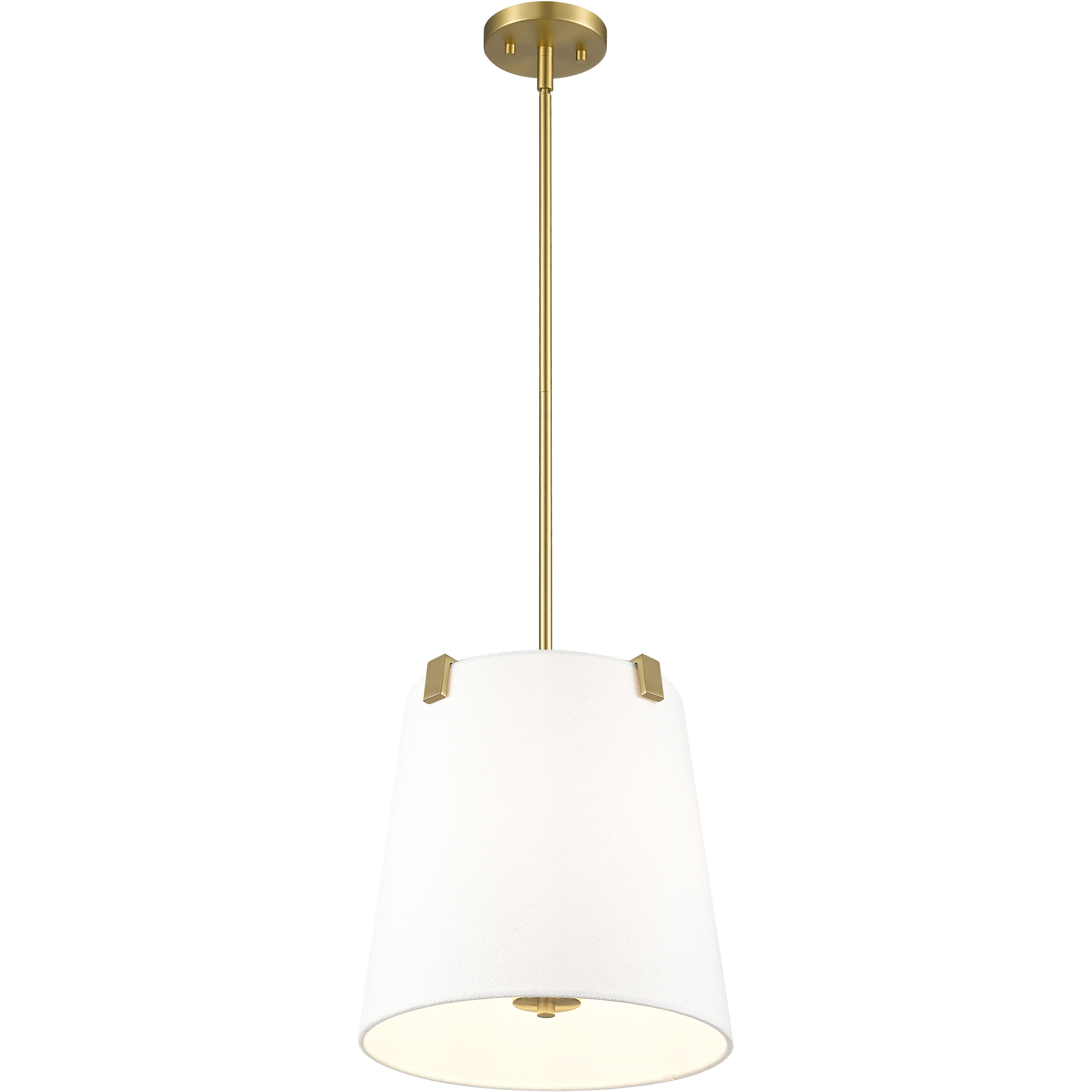 Weston 3 Light 13 inch Modern Gold Pendant Ceiling Light