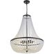 Rylee 8 Light 24.75 inch Matte Black Chandelier Ceiling Light