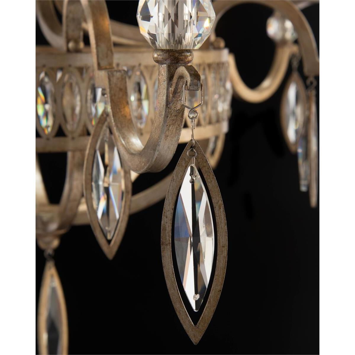 John Richard Marquise Crystal Six Light Chandelier