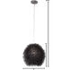 Urchin 1 Light 9 inch Black Mini Pendant Ceiling Light