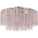 Addis 7 Light 22.25 inch Polished Chrome Flush Mount Ceiling Light in Spring