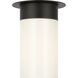 Drew & Jonathan Archer 1 Light 4 inch Midnight Black Flush Mount Ceiling Light in LED