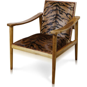 Galaxia Light Teak Wood Lounge Chair