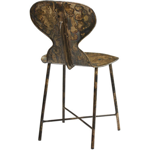 McCallan Metal Acid Washed Metal Dining Chair