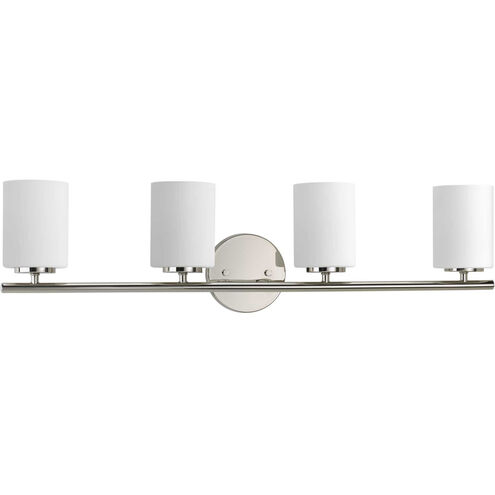 Replay 4 Light 31.13 inch Polished Nickel Bath Vanity Wall Light