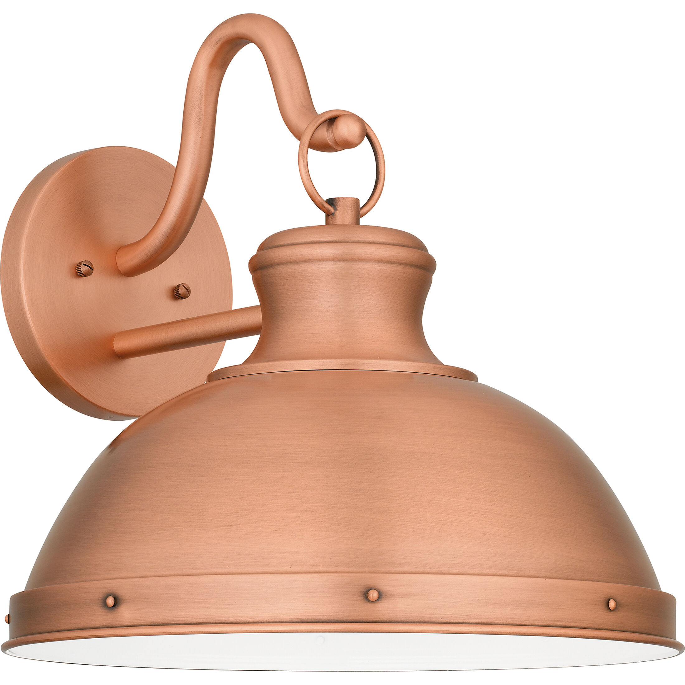 Quoizel JAM8414AC Jameson 1 Light 14 inch Aged Copper Outdoor Wall Lantern