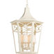 Matthew Frederick International 6 Light 26 inch White Lantern Pendant Ceiling Light