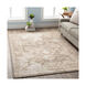Acton 90 X 63 inch Taupe/Cream/White Rugs, Polyester
