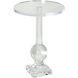 Stowe 24 X 17 inch Clear Accent Table