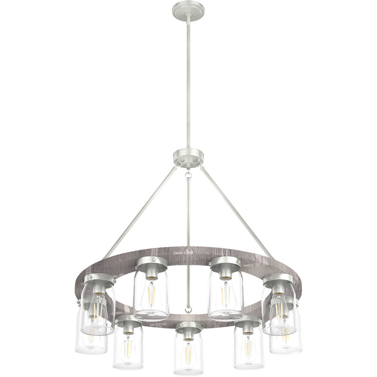 Grey wood light fixture shop
