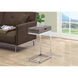 Bethlehem 25 X 16 inch Dark Taupe Accent End Table or Snack Table