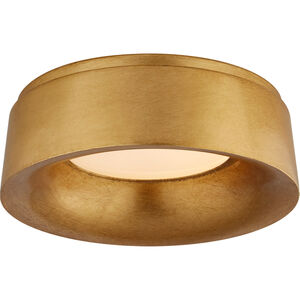 Visual Comfort Signature Collection Barbara Barry Halo Flush Mount Ceiling Light in Gild, Small BBL4094G - Open Box