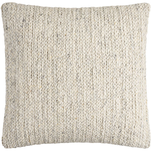 Derby 20 X 20 inch Cream Accent Pillow