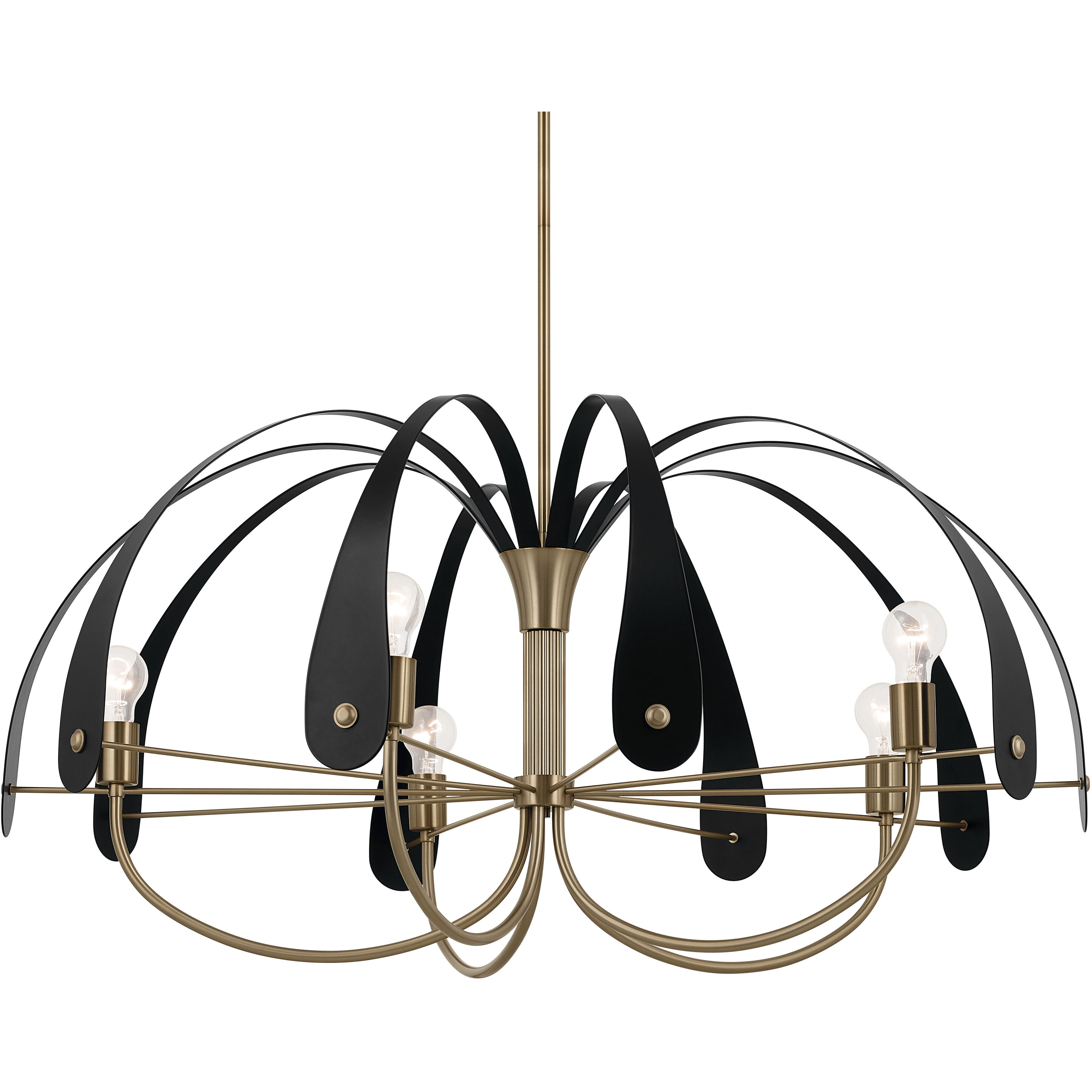 Kichler 52573CPZ Petal LED 42.5 inch Champange Bronze with