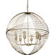 Chiron 36 inch Gold Chandelier Ceiling Light