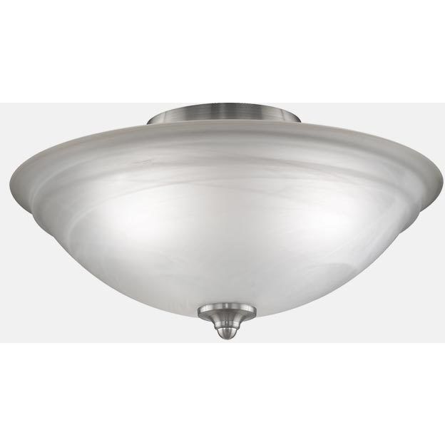 myFanimation 3 Light Incandescent Brushed Nickel Fan Light Kit