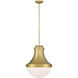 Purelight 1 Light 16.25 inch Legacy Brass Pendant Ceiling Light