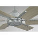 Farmhouse II 44 inch Galvanized with Weathered Oak Blades Ceiling Fan