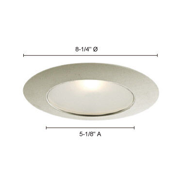 Signature Satin Chrome Recessed Lighting Trim