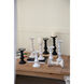 Anita Candle Holder in White