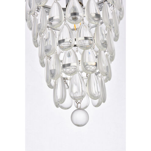 Reese 1 Light 9 inch Chrome Pendant Ceiling Light