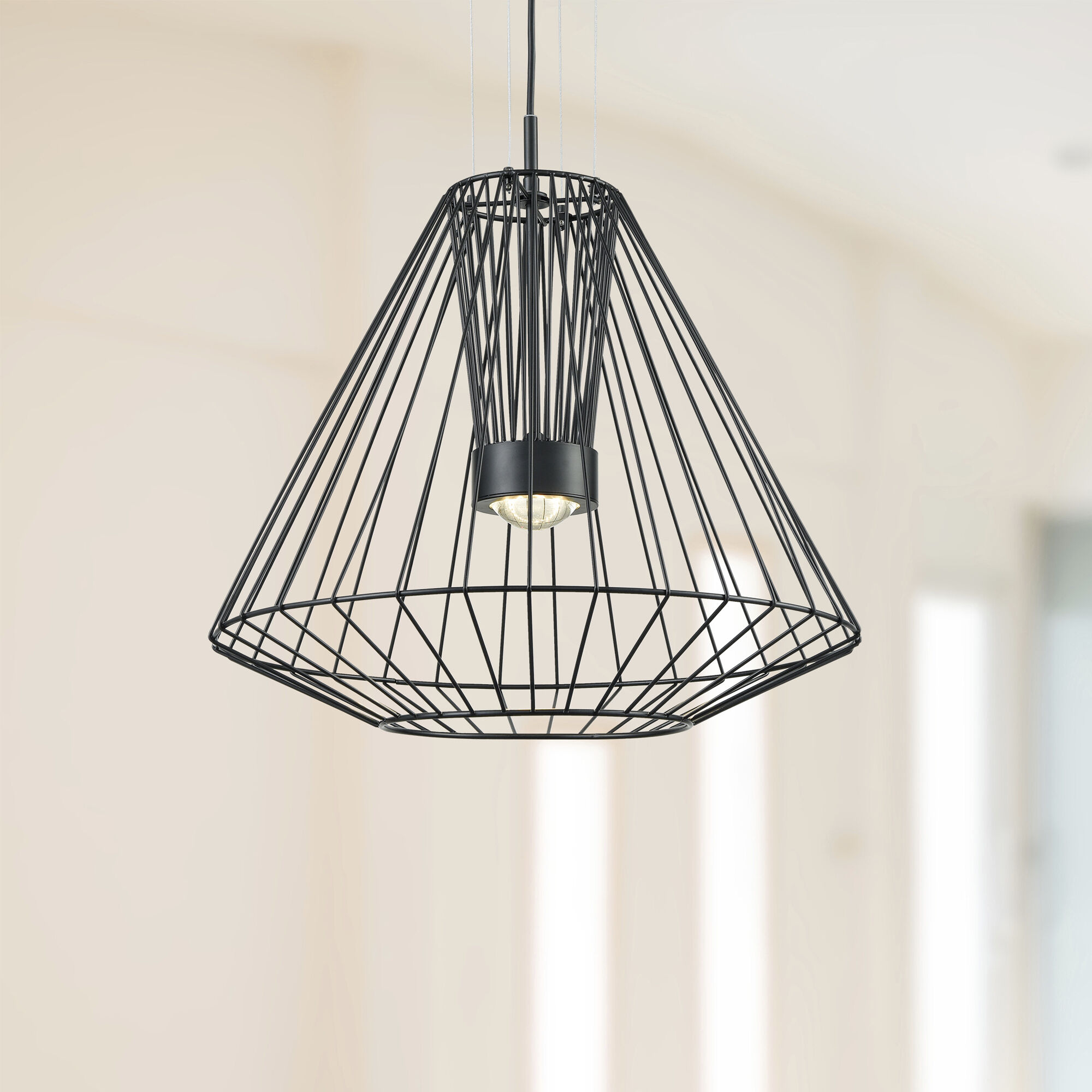Arctic LED 27.5 inch Black Exterior Pendant