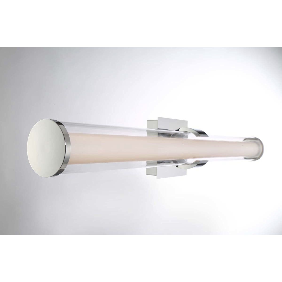 Nozza LED 13 inch Chrome Wall Sconce Wall Light, Small