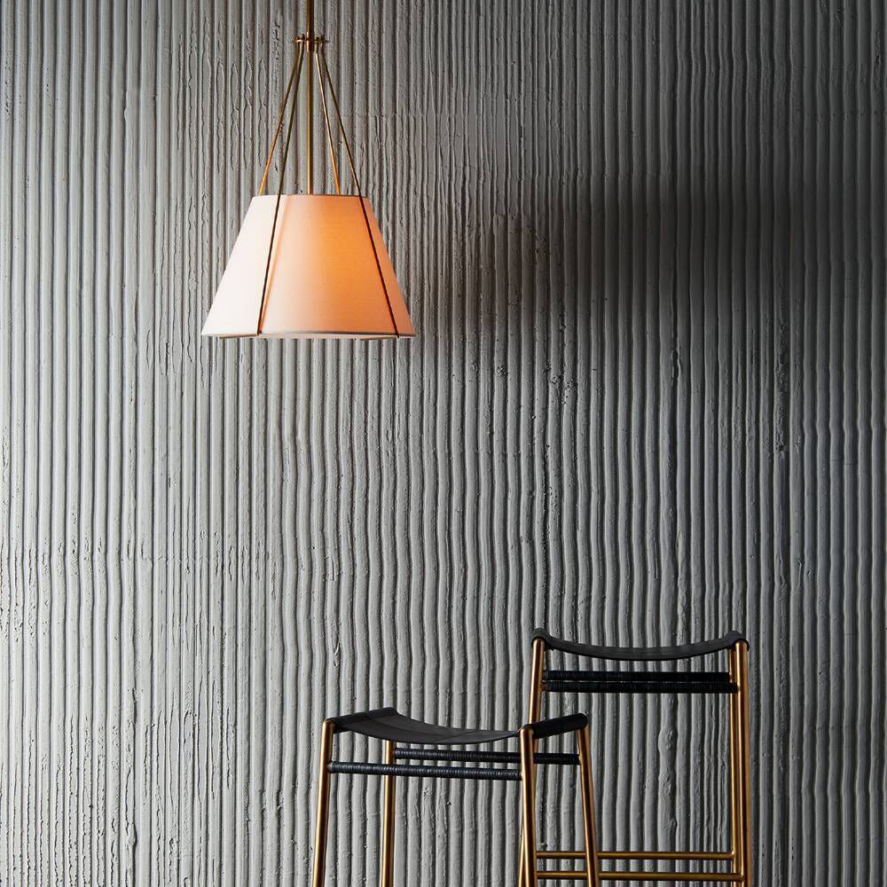 Heloise 1 Light 18.5 inch Antique Brass Pendant Ceiling Light