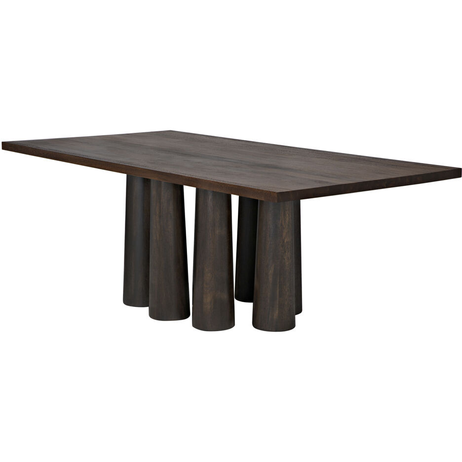 Severity 84 X 44 inch Ebony Dining Table