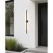 Alumilux Line LED 51 inch Black Outdoor Wall Mount