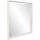 Isa 40 X 40 inch Glossy White Wall Mirror