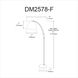Felix 61 inch 100.00 watt Satin Chrome Task Floor Lamp Portable Light, Swivel Arm