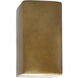 Ambiance 1 Light 5.25 inch Antique Gold Wall Sconce Wall Light