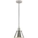 Hinton 1 Light 8.25 inch Brushed Nickel Mini-Pendant Ceiling Light