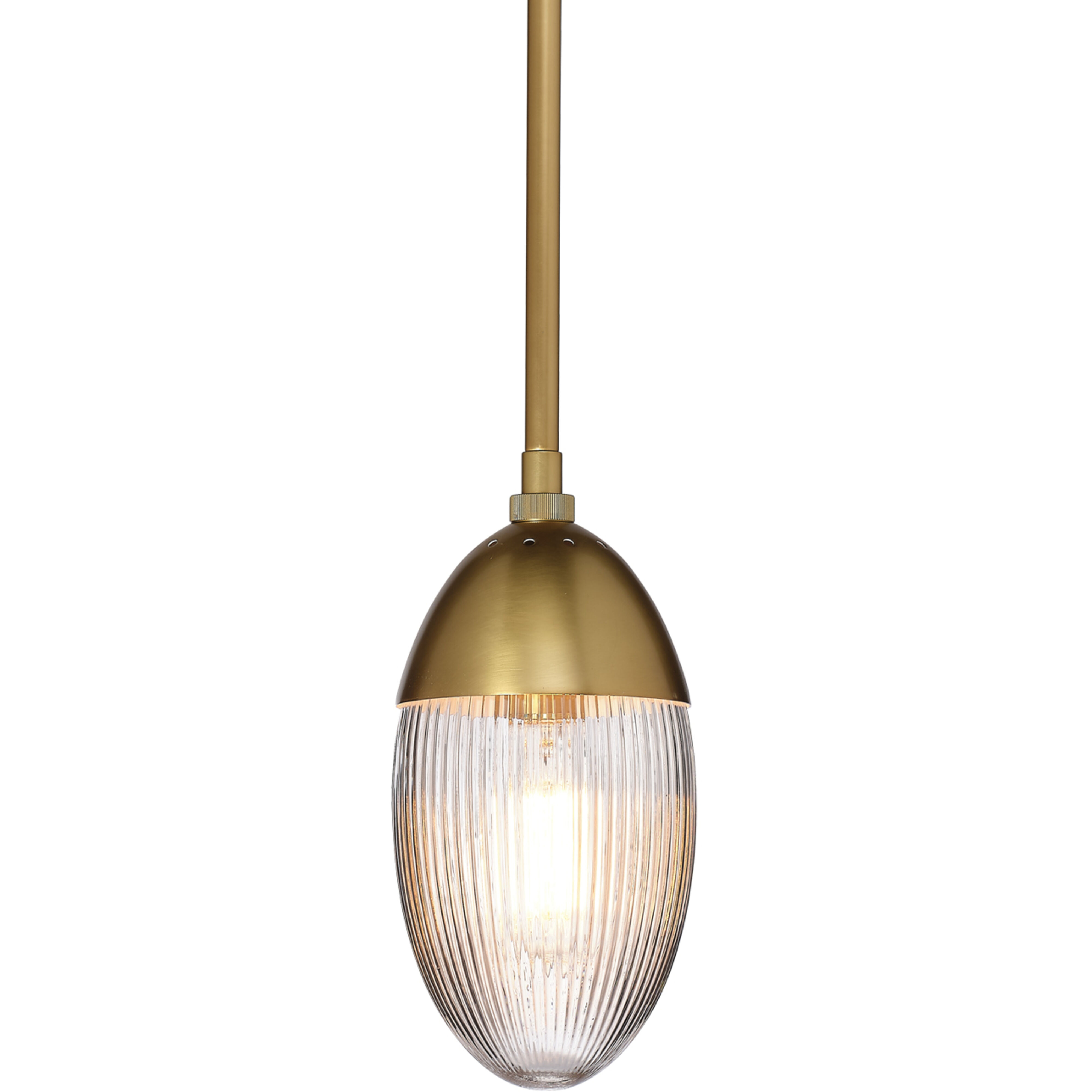 Whitworth 1 Light 6 inch Polished Brass Pendant Ceiling Light, Small