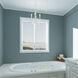 Glendale 3 Light 14 inch White Mini Chandelier Ceiling Light