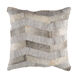 Lydia 20 X 20 inch Light Beige Pillow Cover, Square