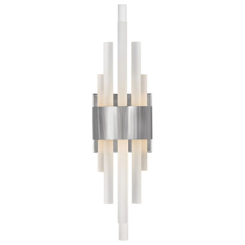 Trinity LED 6 inch Polished Nickel ADA Sconce Wall Light