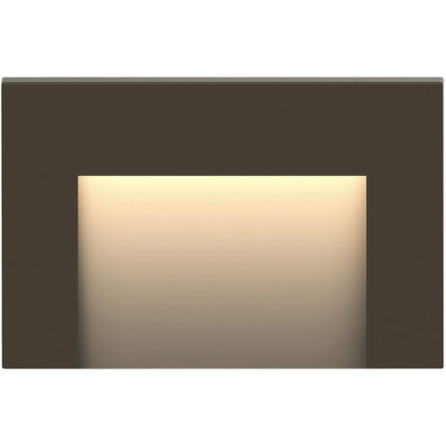 Taper 12v 1.90 watt Bronze Landscape Deck Sconce, Horizontal
