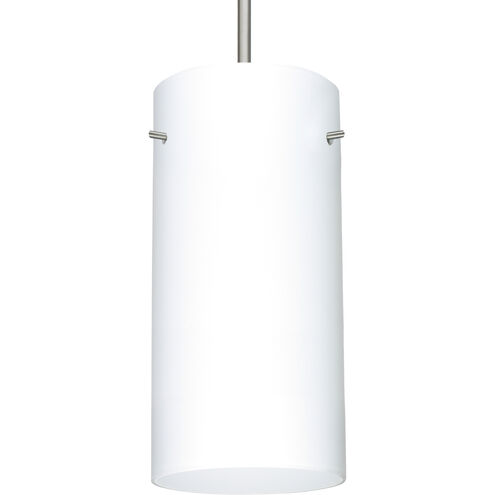 Stilo 12 1 Light Satin Nickel Cord Pendant Ceiling Light